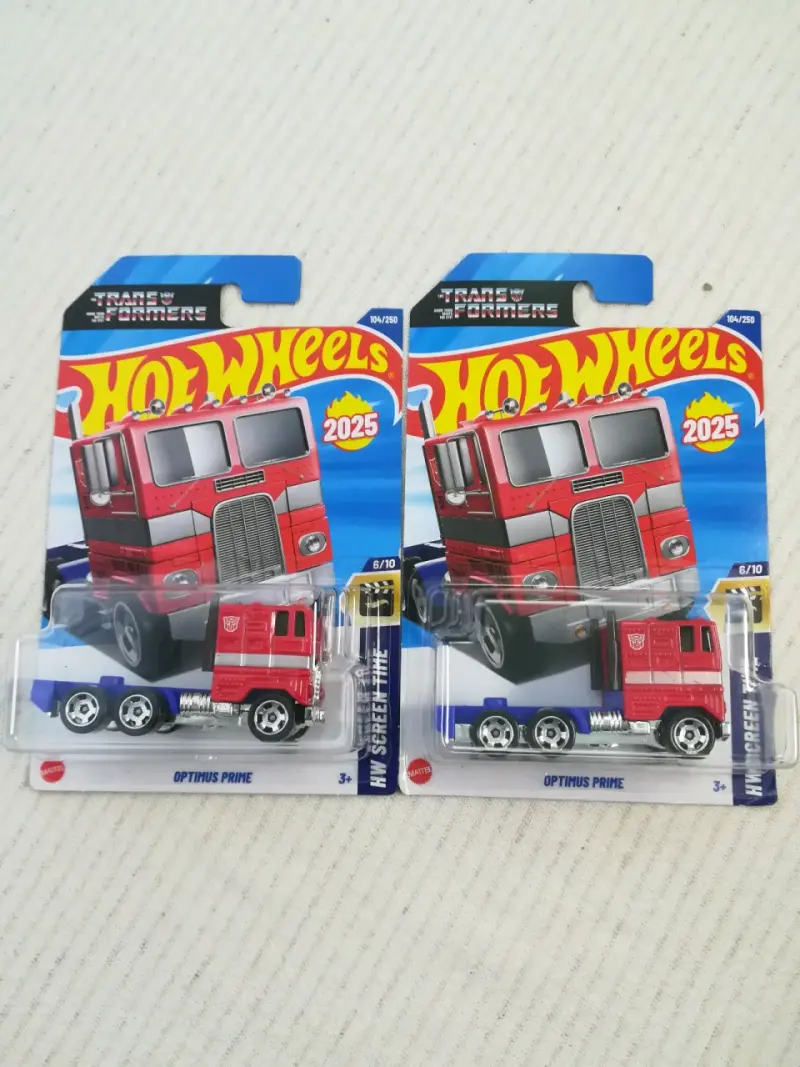 Lote Optimus Prime 2025 Hot Wheels