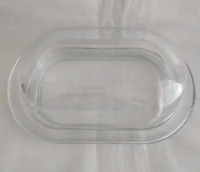 Mantequillera o Quesera de vidrio transparente - miniatura 6