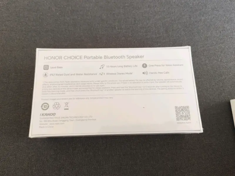 Parlante Bluetooth Honor Choice portátil - 2