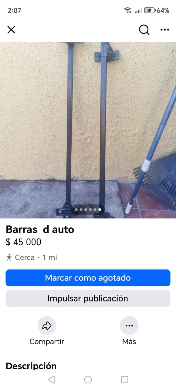 Barras portaequipaje para auto - 3