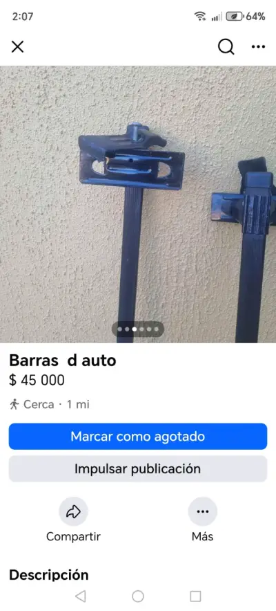 Barras portaequipaje para auto - miniatura 4