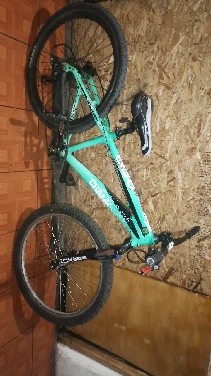 Bicicleta montaña aro 26 verde