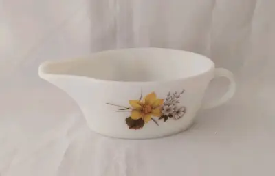 Salsera o Cremero Vintage  con diseño floral - miniatura 1
