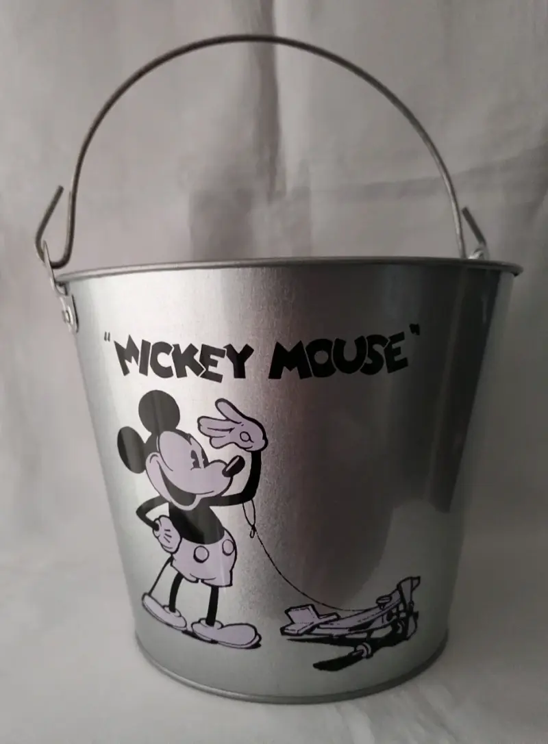 Balde metálico Mickey Mouse vintage - 2