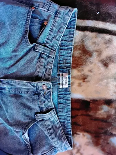 Jeans de mezclilla azul Sybilla - miniatura 2