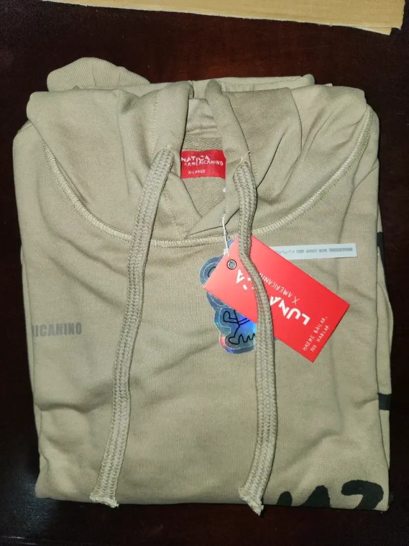 Polerón Unisex beige Americanino x Lunatica XL - 3