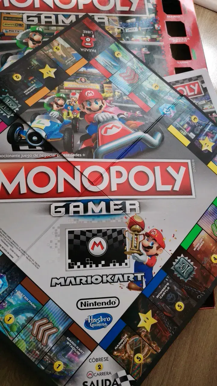 Juego de mesa Monopoly Mario Kart - 4