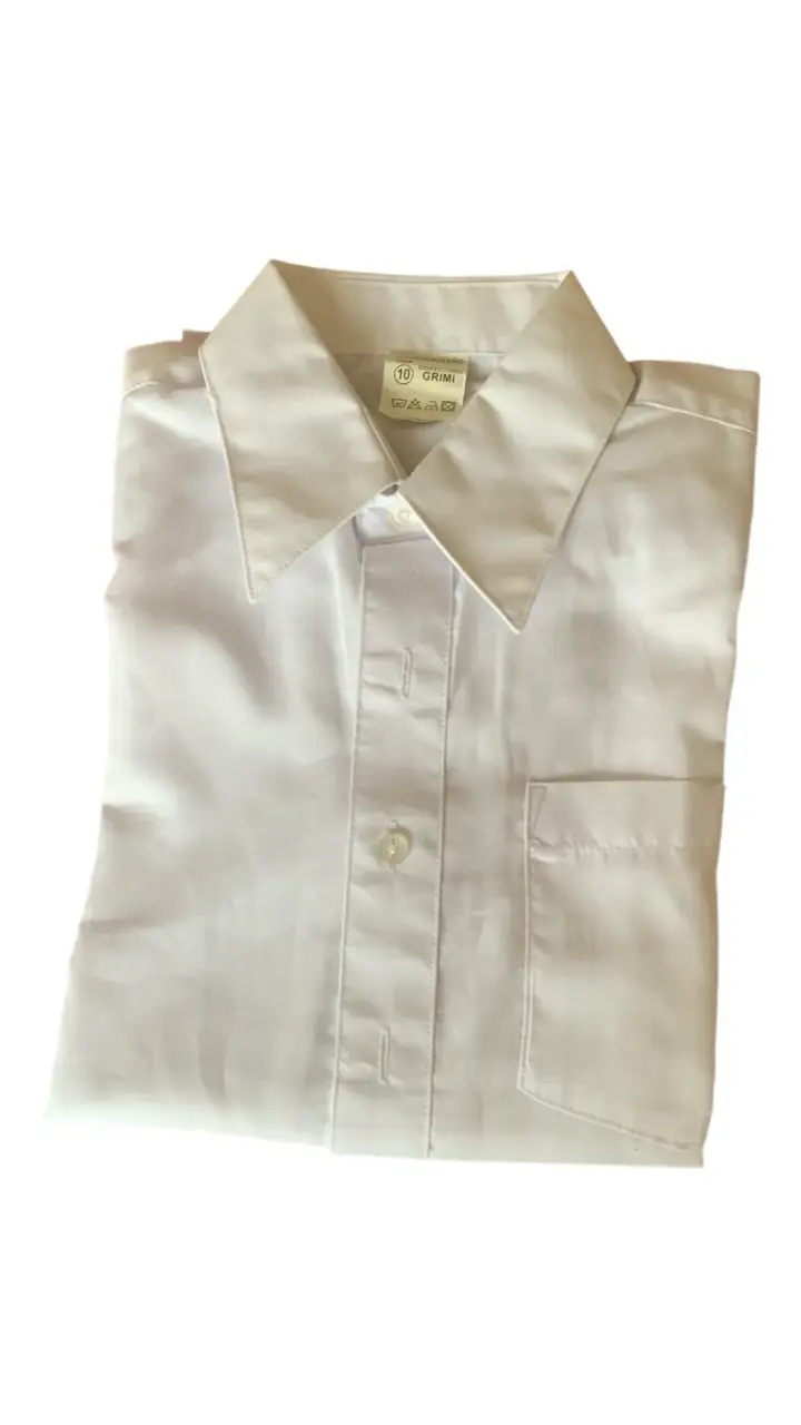 Camisa blanca infantil con poncho chileno tradicio - 4
