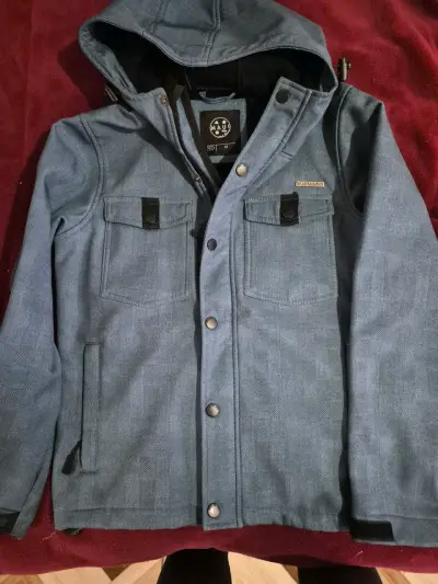 Chaqueta infantil con capucha y estrellas - miniatura 5