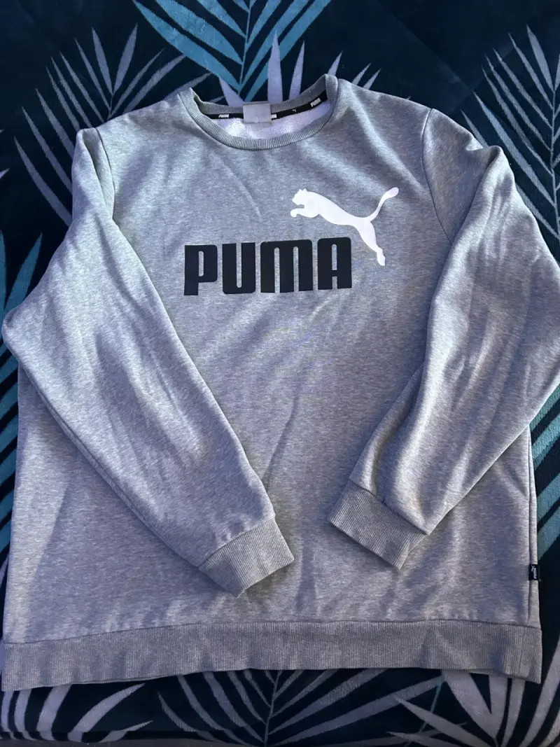 Polerón gris Puma para hombre