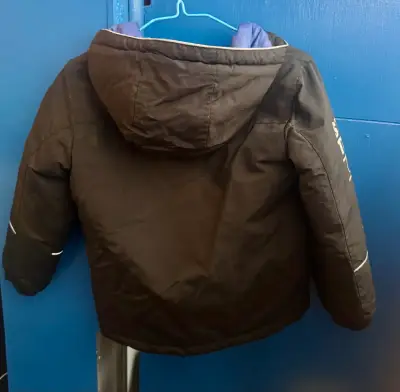 Parka negra talla 6 - miniatura 2