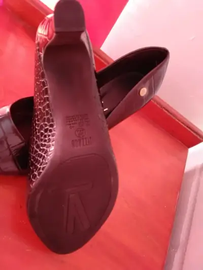 Zapatos de tacón Vizzano marrón elegante - miniatura 5