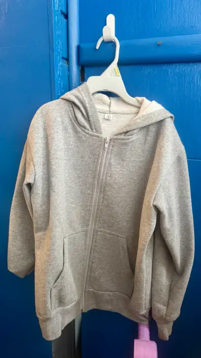 Polerón Sonic gris talla 6 con capucha - miniatura 2