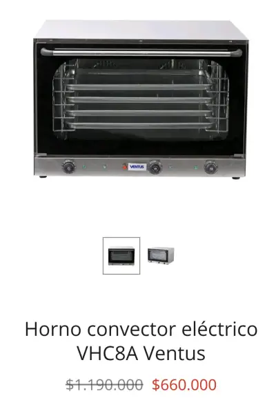Horno convector - miniatura 4