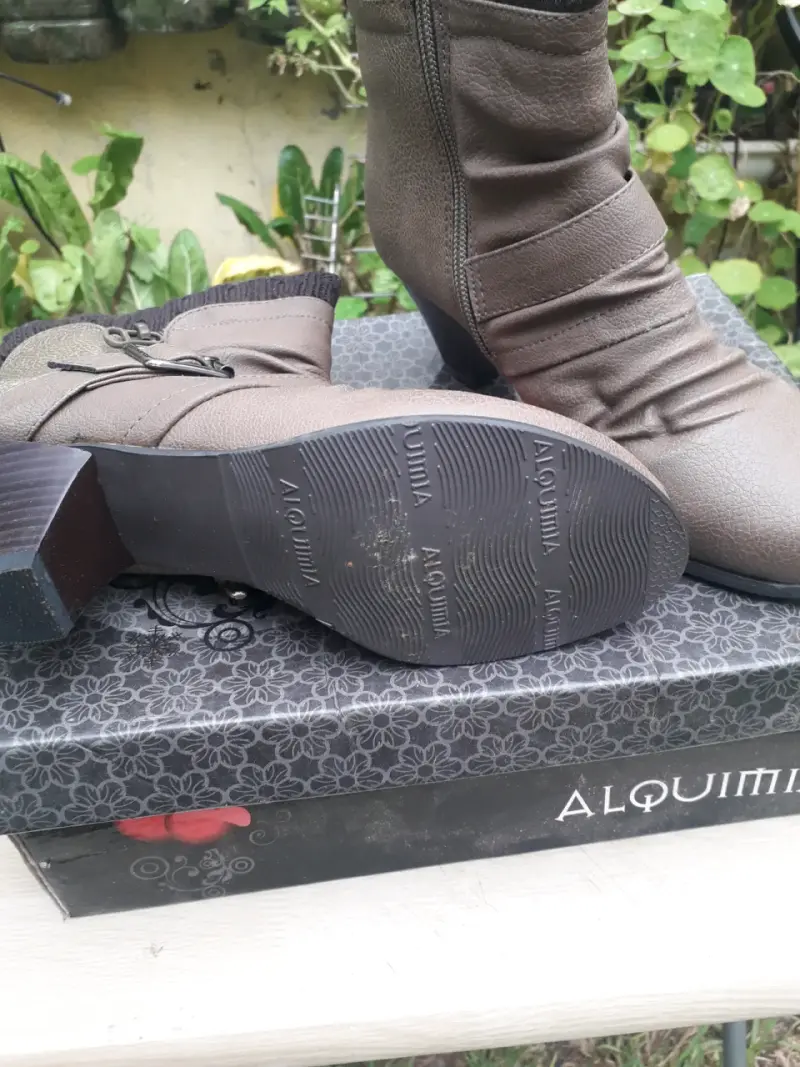 Botines Alquimia marrones con forro interior - 2