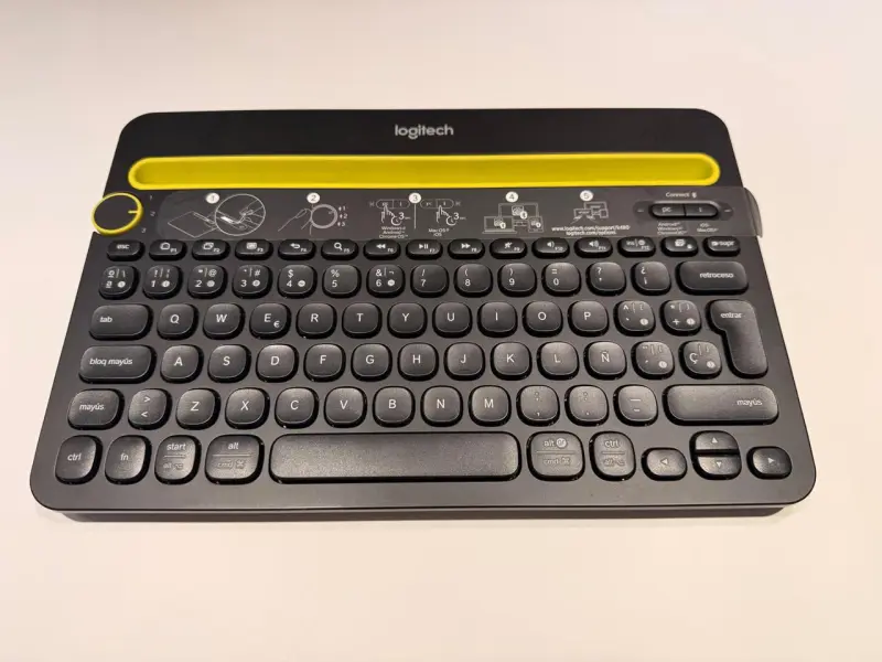 Teclado inalámbrico multidispositivo Logitech K480 - 2
