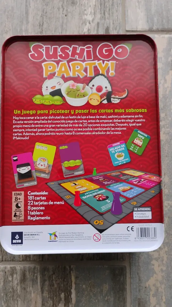 Juego de mesa Sushi Go Party - 2