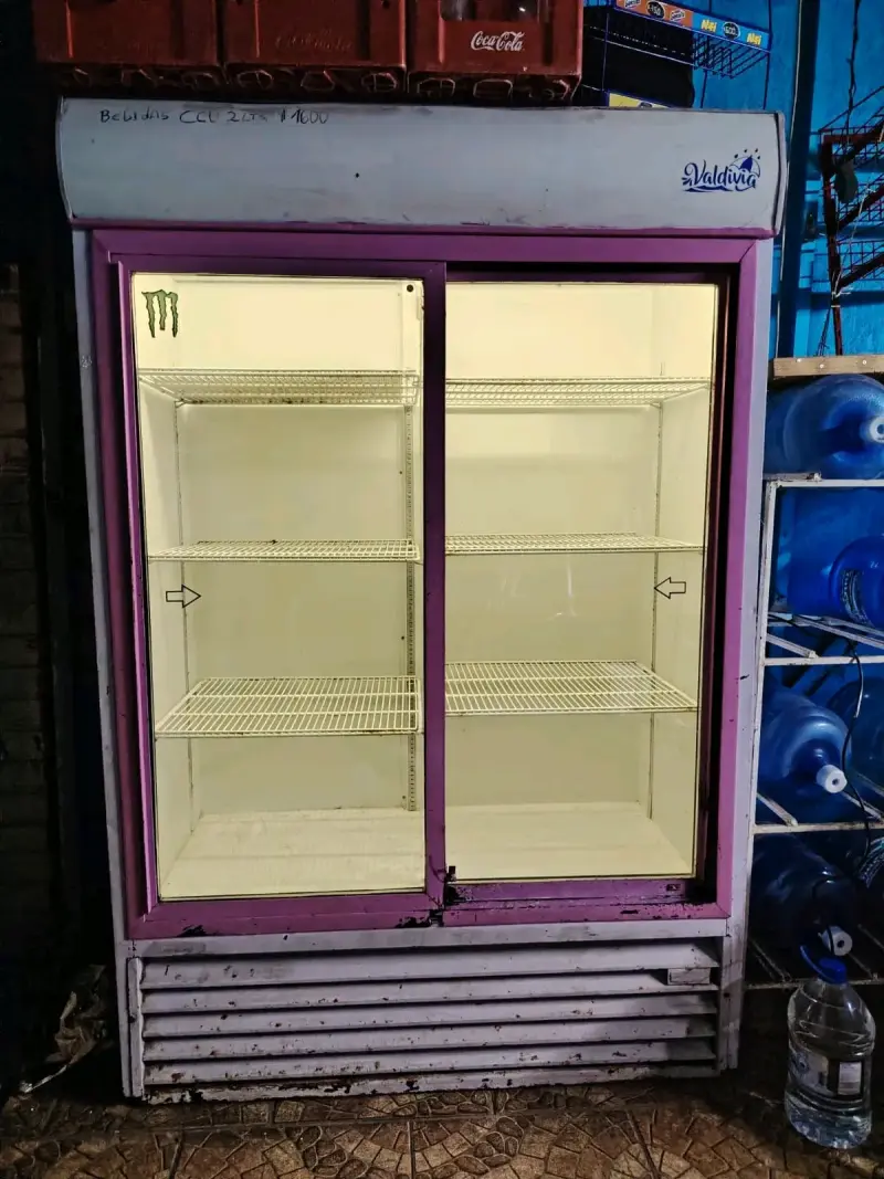 Refrigerador exhibidor doble puerta - 1