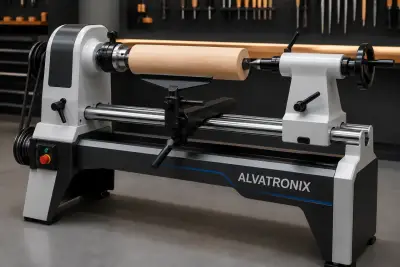 Torno para madera Alvatronix profesional - miniatura 1