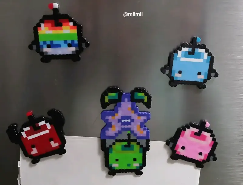 Pack de imanes de Junimos Stardew Valley, - 3