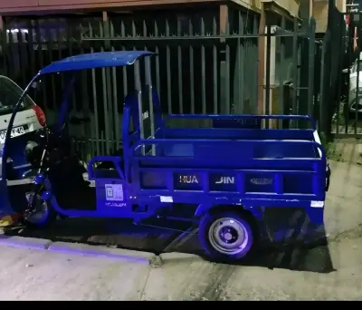 Motocarro de carga azul Hua Jin - miniatura 1