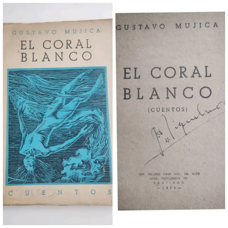 Libro 'El Coral Blanco' de Gustavo Mujica