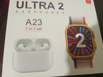 Smartwatch con correa naranja deportiva - miniatura 3