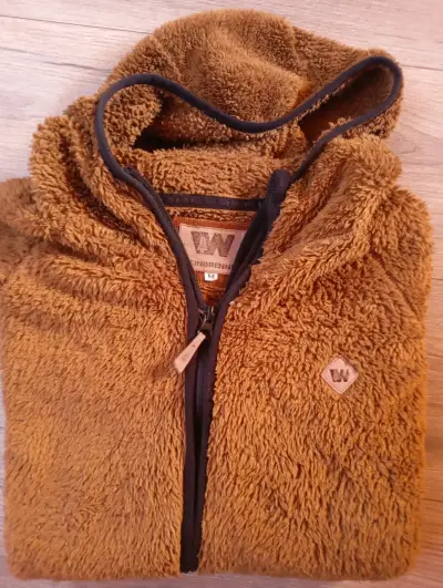 Chaqueta de lana Weinbrenner marrón - miniatura 3