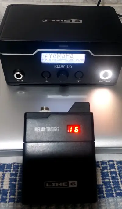 Sistema inalámbrico Line 6 Relay G75 - miniatura 1