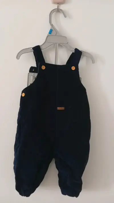 Jardinera, poleron y jeans bebe - miniatura 1