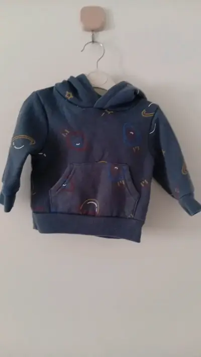 Jardinera, poleron y jeans bebe - miniatura 5