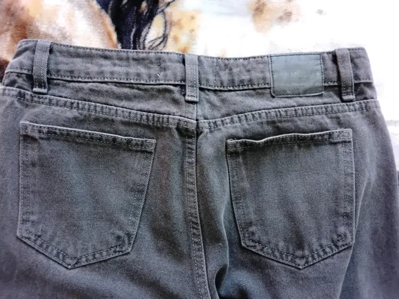 Pantalones cargo negros para mujer - 3