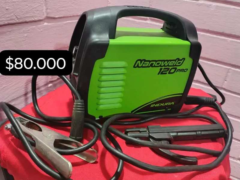 Soldadora Inverter Indura Nanoweld 120 Pro