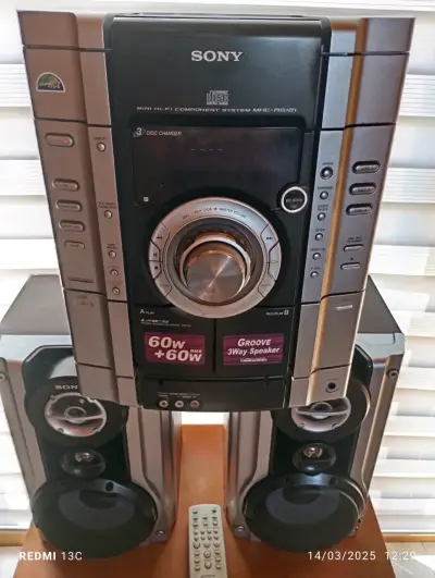 Sistema Sony MHC-RG121 con parlantes - miniatura 5