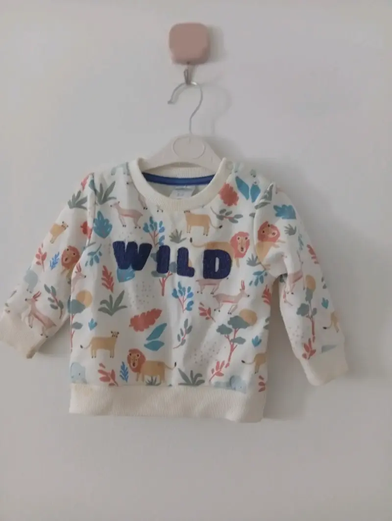 Conjunto de polerones para niños con capucha - 4