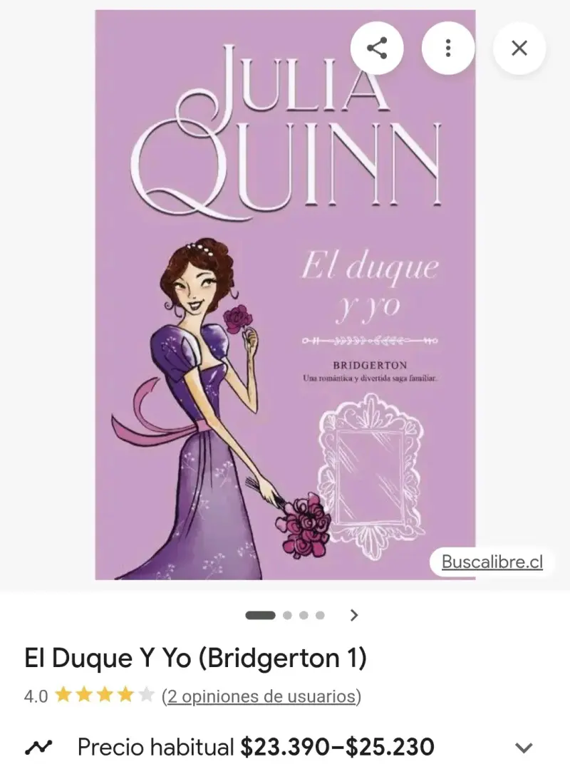 Libro 'El duque y yo' de Julia Quinn - 4