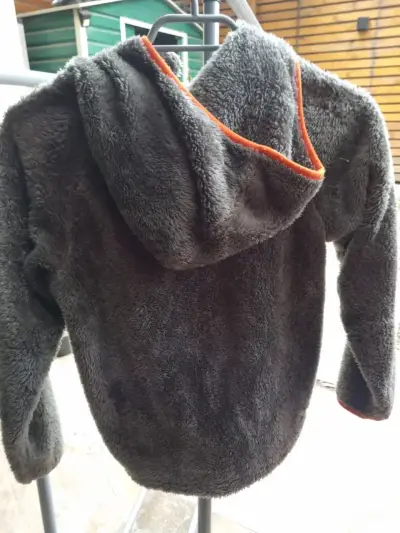 Chaqueta de polar con capucha para niño Colloky - miniatura 1