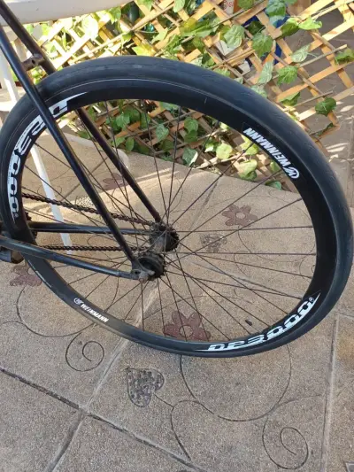 Bicicleta de pista P3 Cycles negra - miniatura 4