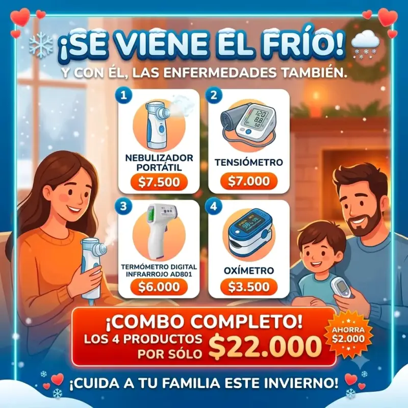 nebulizador+tensiometro+termometro+oximetro