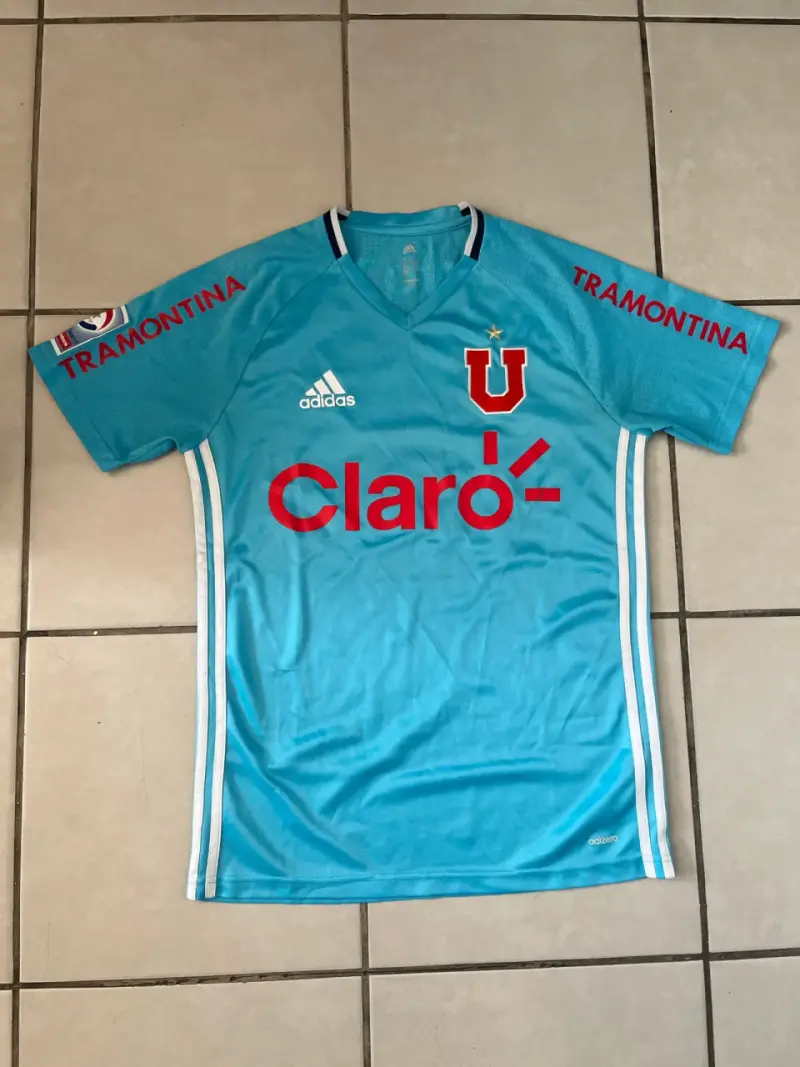 Camiseta Adidas Universidad de Chile celeste - 1