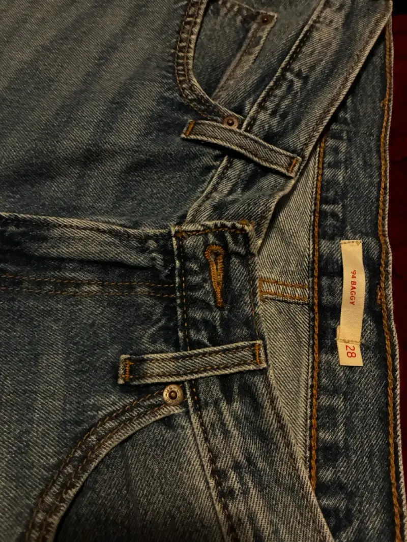 Jeans Levi's clásicos azul - 3