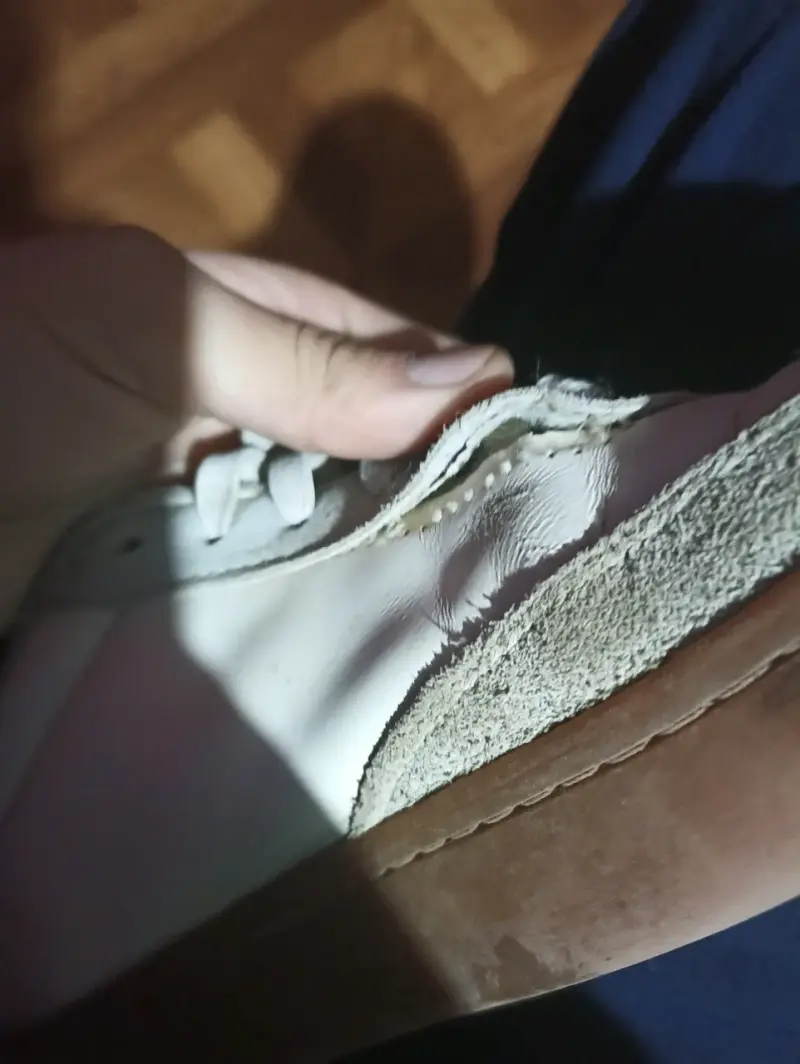 Zapatillas blancas Calvin Klein de cuero - 4