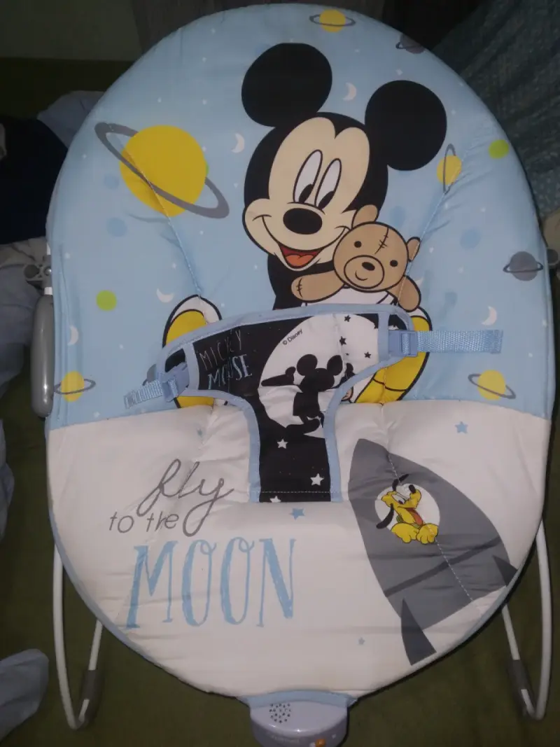 Silla mecedora para bebé Mickey Mouse