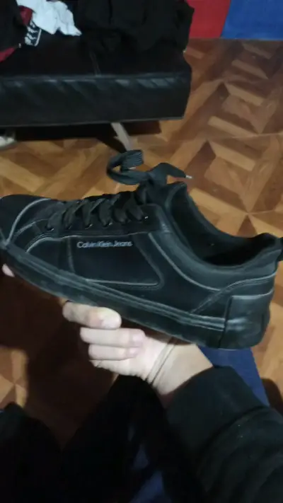 Zapatillas negras Calvin Klein Jeans - miniatura 1