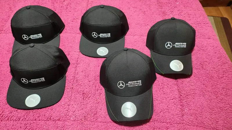 Gorra negra Mercedes AMG Petronas Puma - 1