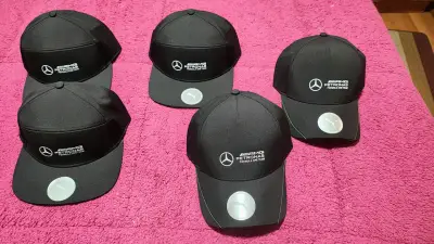 Gorra negra Mercedes AMG Petronas Puma - miniatura 1