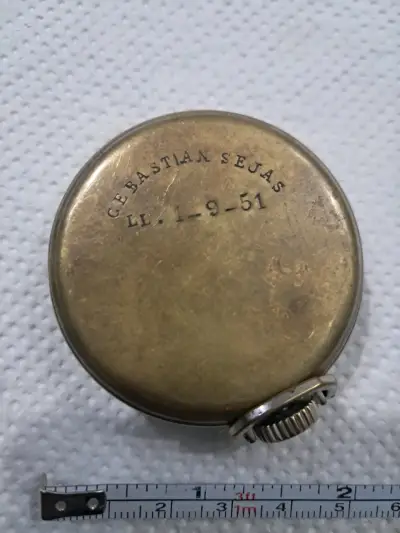 Reloj de bolsillo vintage Westclox Pocket Ben - miniatura 2