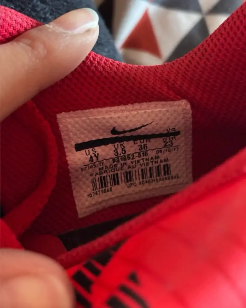 Zapatillas de fútbol Nike Mercurial rojas - 4