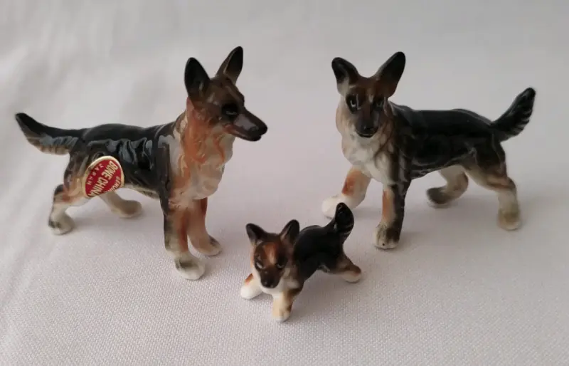 Figuras Miniaturas de perros pastor alemán - 5