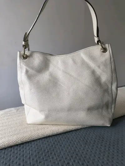 Bolso Kate Spade blanco de cuero - miniatura 2